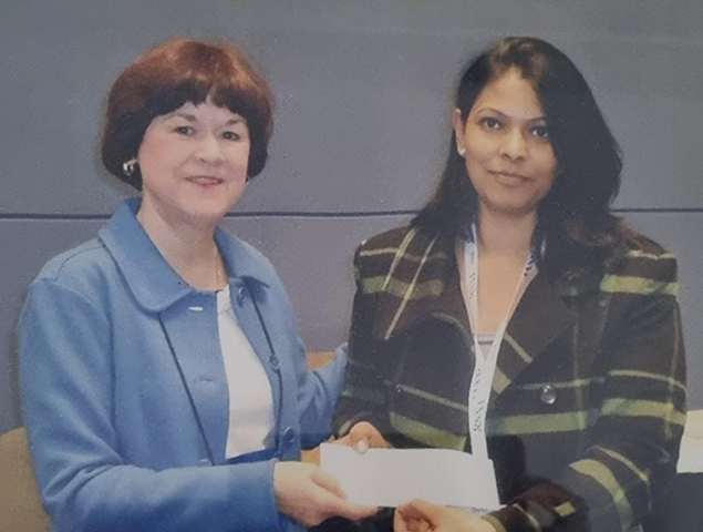 Dr Lalitha Palle Received Award for Best Paper Presentation at RSNA, North America
